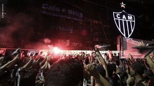 Multan a Atlético Mineiro por celebrar el título sin autorización