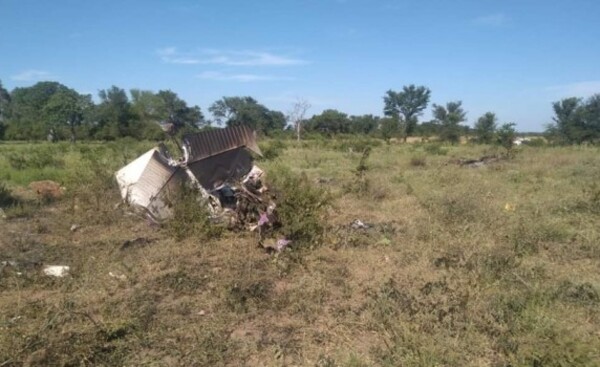 Caída de avioneta deja tres muertos en Boquerón