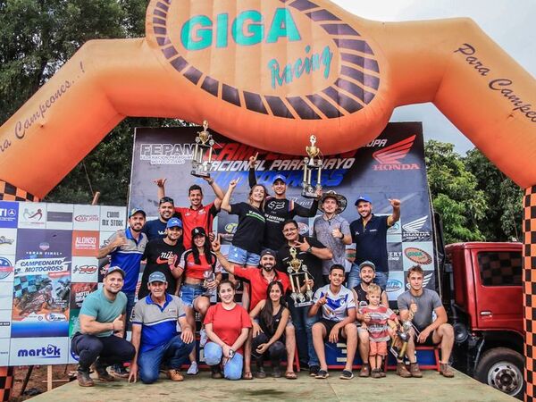 Víctor Portillo es el campeón nacional 2021 de Motocross - Automovilismo - ABC Color
