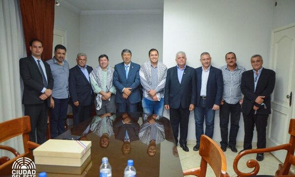 Intendente de CDE recibió al embajador palestino e intercambiaron visiones de integración y cooperación – Diario TNPRESS