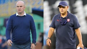 El particular duelo entre Fernando Jubero y Francisco Arce en el fútbol paraguayo