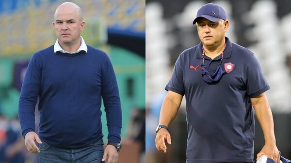 El particular duelo entre Fernando Jubero y Francisco Arce en el fútbol paraguayo