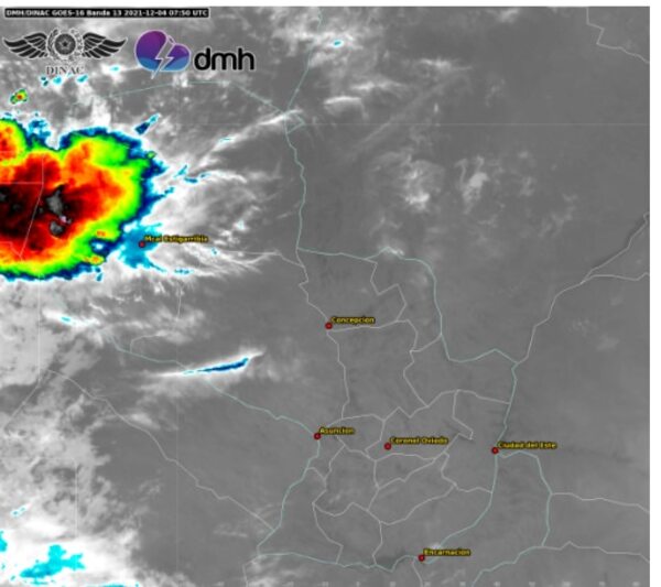 Alerta de tormentas eléctricas y vientos fuertes para el Chaco - Nacionales - ABC Color