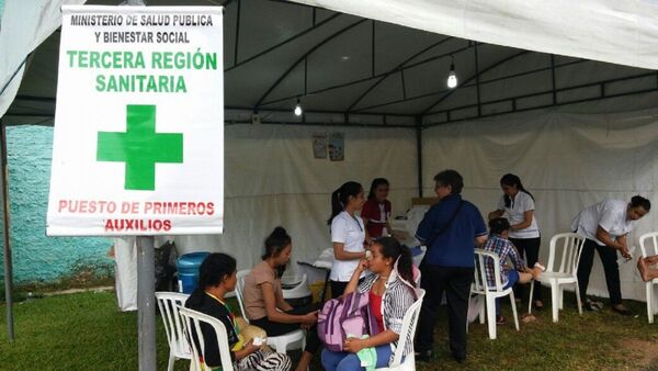 Salud activa desde este sábado "código rojo" por Caacupé