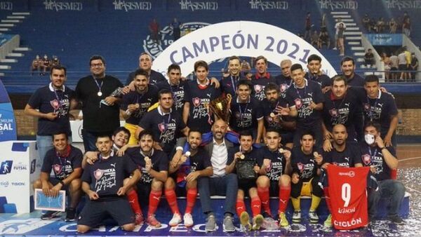 Cerro Porteño, campeón absoluto en futsal