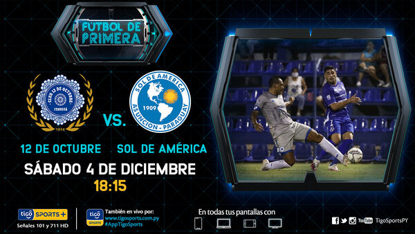 Previa del partido 12 de Octubre vs. Sol de América