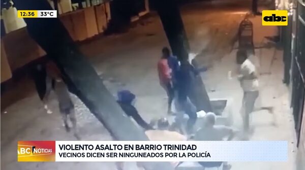 Un joven se encuentra en terapia intensiva tras violento asalto ocurrido en el barrio Virgen de Fátima - Nacionales - ABC Color