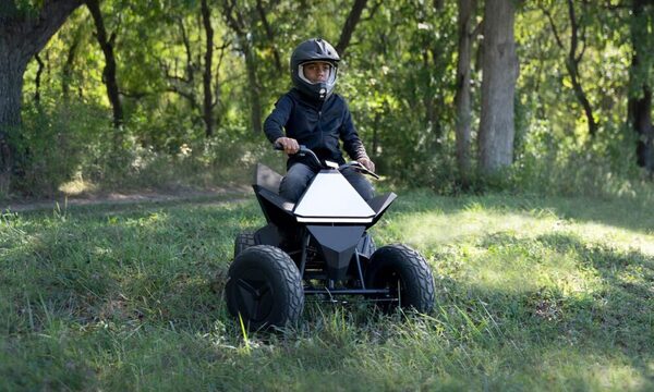 Así es el Cyberquad para niños que presenta Tesla