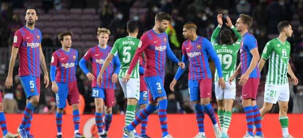 El Betis inflige a Xavi su primera derrota al frente del Barcelona