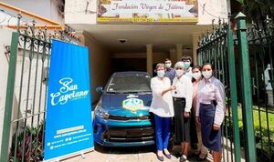 San Cayetano dona un automóvil a la Fundación Virgen de Fátima •