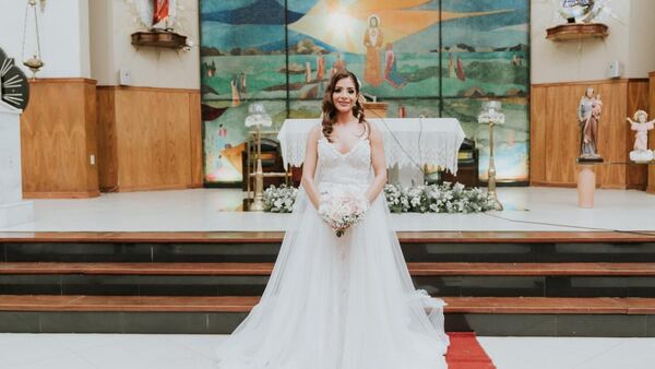 El matrimonio de Larissa y Félix