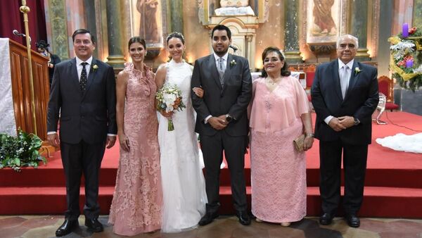 El sí de Gabriela y Rodolfo