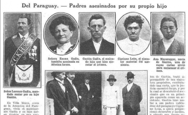 Diario HOY | El último caso de pena de muerte en Paraguay: Gastón Gadín el parricida de Villa Morra