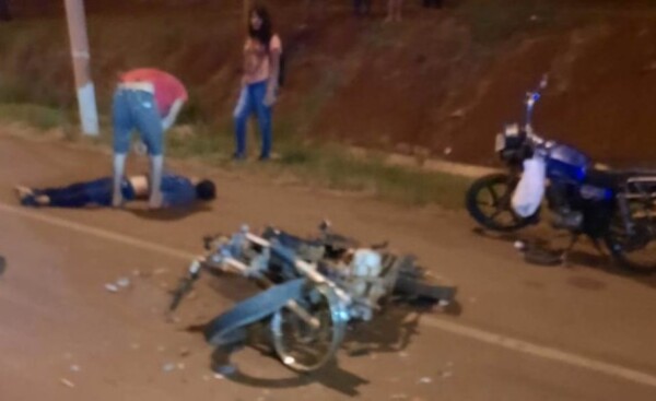 Motociclista muere tras violento choque frontal