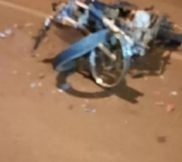 Joven motociclista muere tras chocar contra otro biciclo  - Paraguay.com