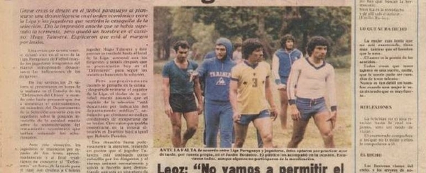 Diario HOY | El cruce con Leoz y la escandalosa expulsión del ‘Tala’ de la Albirroja