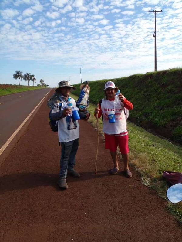 Crónica / ¡Caminó durante once días! para agradecer a la Virgen