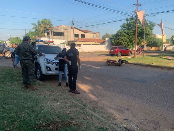 Mujer motociclista muere en accidente en Concepción - Nacionales - ABC Color