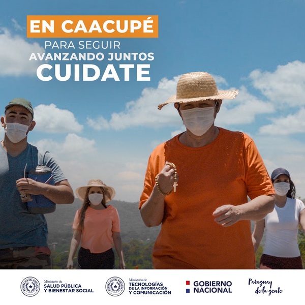 Salud insta a las personas a vacunarse o accede al testeo de covid-19 en Caacupé 2021 - ADN Digital
