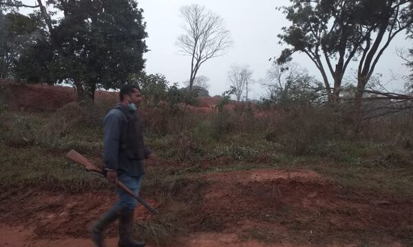 A balazos en Paso Yobái por explotación de oro