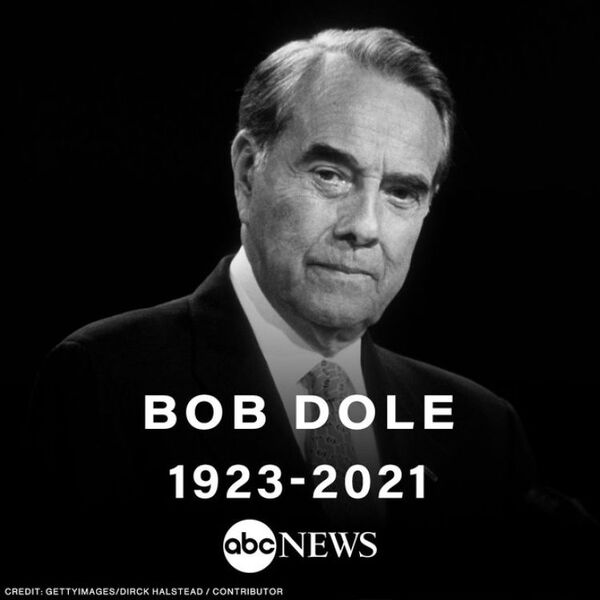 Muere a los 98 años Bob Dole, tres veces candidato a la presidencia de EE.UU.