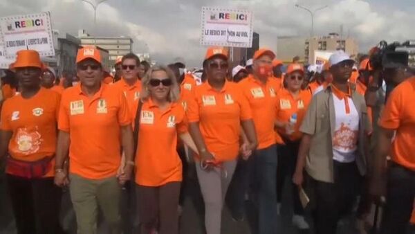 Protesta contra la violencia machista en Costa de Marfil para exigir el castigo a los violadores