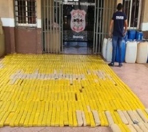 Zanja Pytá: Incautan casi 600 kilos de droga - Paraguay.com
