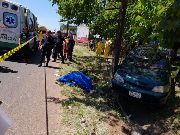 Trabajador de Copaco muere atropellado en Ñemby - Nacionales - ABC Color