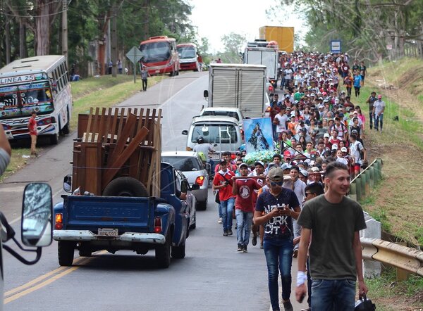 Caacupé 2021: Caminera inicia desvíos para camiones pesados · Radio Monumental 1080 AM
