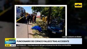Funcionario de Copaco fallece tras accidente - ABC Noticias - ABC Color