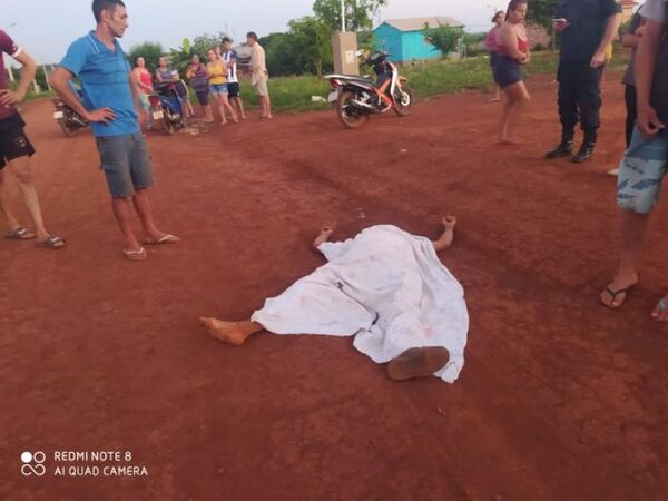 Transeúnte muere atropellado por una moto en Minga Guazú