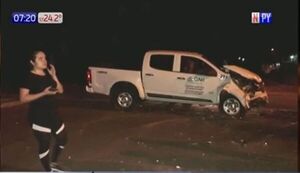 Funcionario del Crédito Agrícola en estado de ebriedad causa accidente rutero