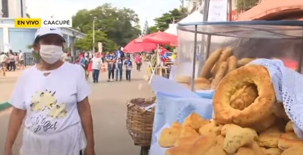 “Mucha gente, pero poca venta”, dicen comerciantes de Caacupé - Nacionales - ABC Color