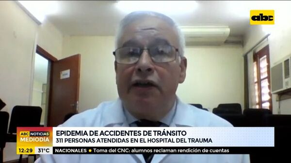 Epidemia de accidentes de tránsito - ABC Noticias - ABC Color