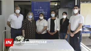ACCIÓN DE LA CATÓLICA EN HOSPITAL ONCOLÓGICO MEJORÓ EL SISTEMA DE RED. - Itapúa Noticias