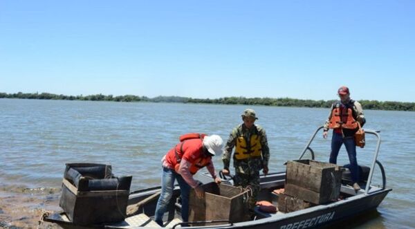 Incautan elementos de pesca tras controles en ríos Paraná y Paraguay