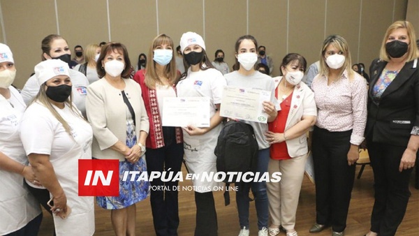 BENEFICIARIAS AGRADECEN REALIZACIÓN DE CURSO DE INDUSTRIALIZACIÓN - Itapúa Noticias