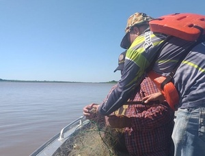 Veda pesquera: Mades retira redes y espineles de los ríos Paraguay y Paraná
