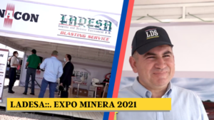 LADESA presentó una diversa línea de explosivos DINACON en la Expo Minera