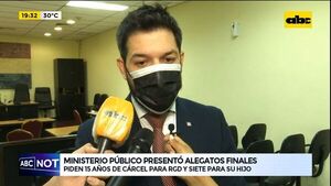 Ministerio publico presentó alegatos finales - ABC Noticias - ABC Color