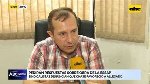 Sindicalistas denuncian al presidente de la Essap - ABC Noticias - ABC Color