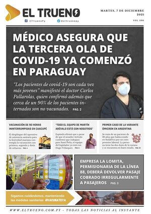 E-paper 7 de diciembre 2021 - El Trueno