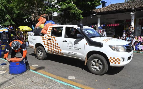 Operativo Caacupé: SEN ya retiró más de 50.000 kilos de basura - Nacionales - ABC Color