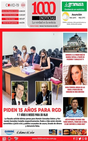 Portadas de este martes 7 de diciembre de 2021