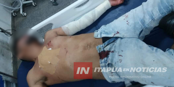 ENCARNACIÓN: RIÑA ENTRE INDIGENTES TERMINÓ CON UN HERIDO DE ARMA BLANCA - Itapúa Noticias