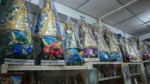 Repunta la venta de imágenes religiosas en la Villa Serrana