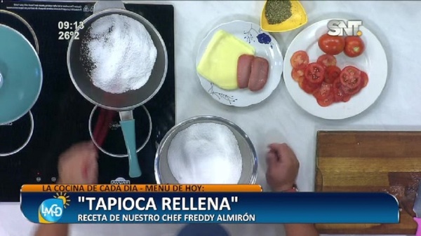 Cocina LMCD: Tapioca rellena - SNT