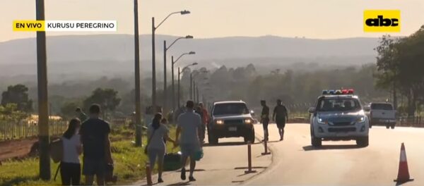 Caacupé: recomendaciones de la Caminera a los conductores - Nacionales - ABC Color