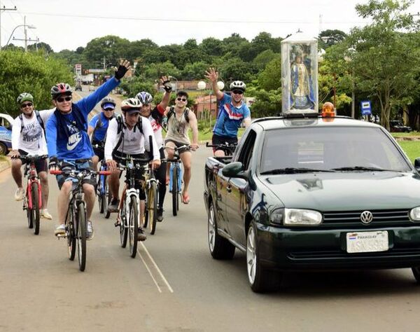 Ciclistas no podrán ir a Caacupé: Caminera incautará bicicletas - Noticiero Paraguay