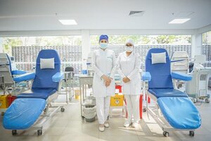 IPS inaugura moderno Centro de Producción de Sangre que duplicará capacidad actual